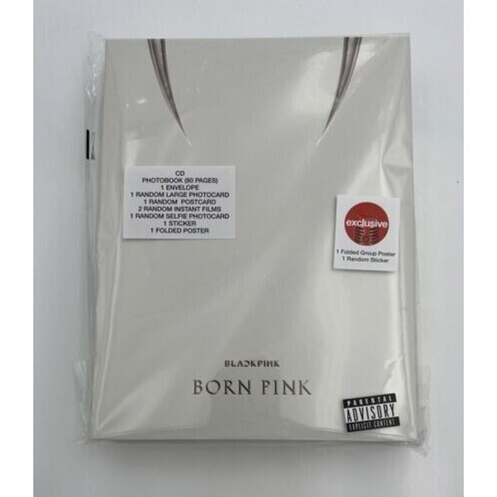 NEW Sealed BLACKPINK BORN PINK Gray Version C Target Exclusive CD + Extras